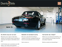 Tablet Screenshot of diventabella.nl